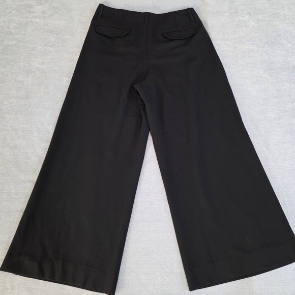 rag & bone Pants - Rag & Bone‎ Wide Leg Sofie Womens 29 Black High Rise Minimalist Career Pants